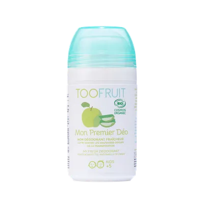 Toofruit Roll On Deodorant Organic Apple Aloevera